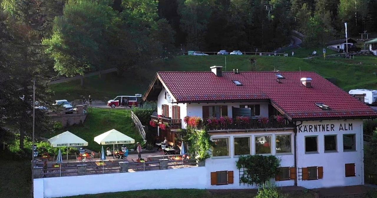 Berggasthof Karntner Alm Hotell Mittenwald Eksteriør bilde